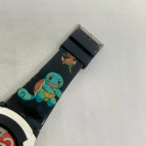 Pokémon kids flashing lights digital watch black tone 36mm round case running - Picture 5 of 6